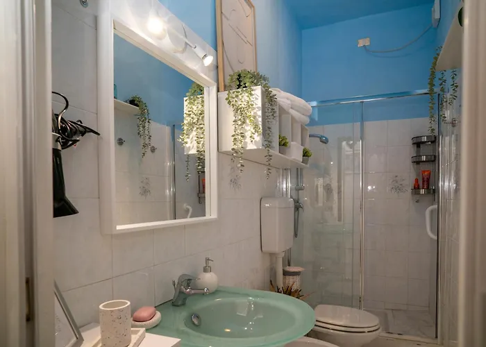 아파트 Residenza Maddalena Maggiore Wifi & View 카스텔베카나