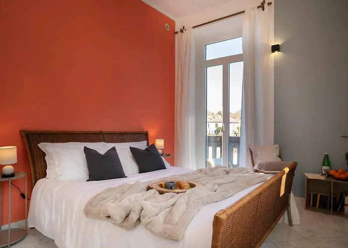 公寓 Residenza Maddalena Maggiore Wifi & View